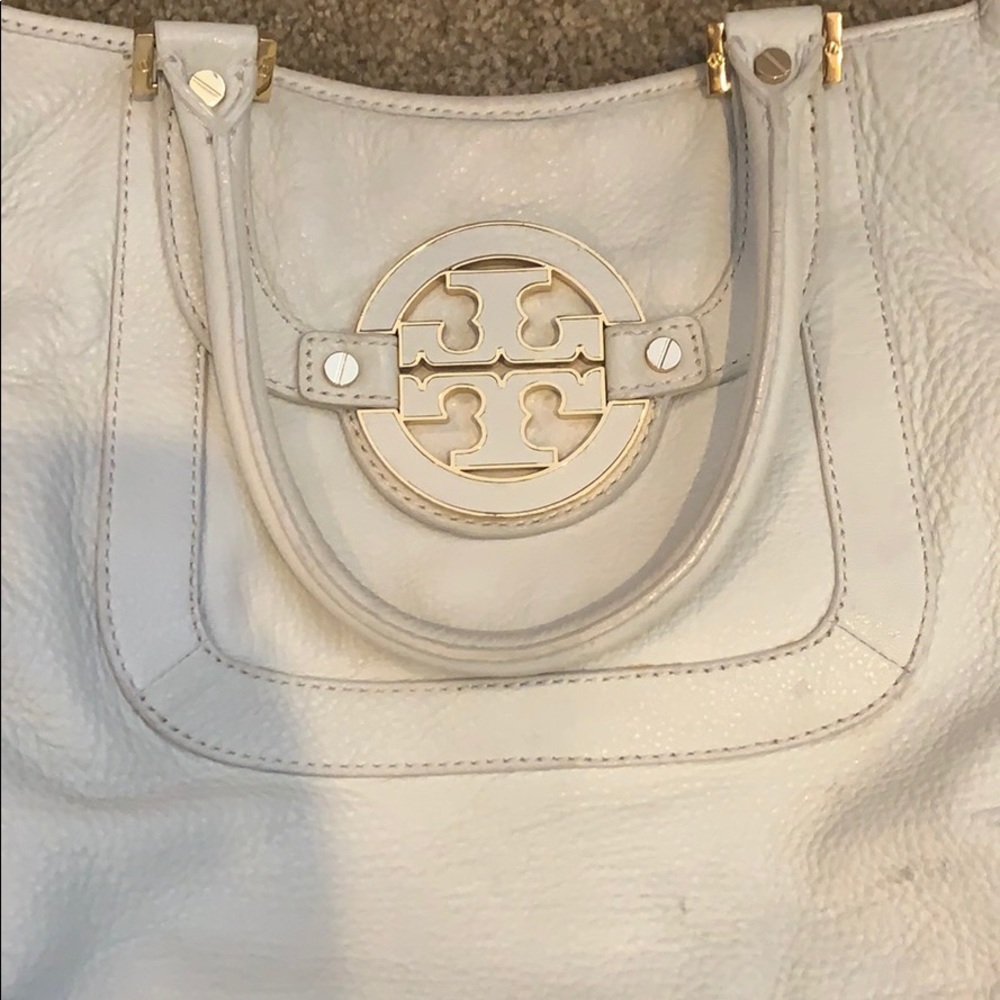 Tory Burch White shoulder bag